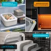 Arendo Frischhaltedose, 4er Set, Vorratsdosen, Lunchboxen, Produktbild-Vorschau 4