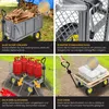 KESSER® Bollerwagen 550kg belastbar Gartenwagen Produktbild-Vorschau 3