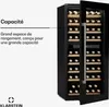 Klarstein Vinsider Duo Cave à Vin - 79 Bouteilles, 2 Zones, Voir les images du produit 6
