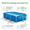 Rechteckiger Frame Pool - 260x160x65 cm - 7-teilig  S55 Produktbild-Vorschau 2