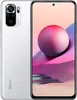 A white Xiaomi Redmi Note 10S smartphone is shown from the back and front. Podgląd zdjęcia produktu