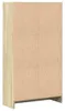 vidaXL Libreria rovere Sonoma 60x24x109 cm Materiale a base Anteprima dell’immagine prodotto 5