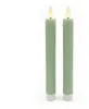 Relaxdays LED Stabkerzen, 2er Set, HxD: 25 x 2 cm, Produktbild-Vorschau 1