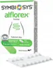 A box of Symbiosys Alflorex Probiotic capsules with a blister pack of capsules in the foreground. Produktbild-Vorschau