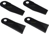 4 X 17,6 CM set di lame per tosaerba per WESTWOOD 42" Anteprima dell’immagine prodotto 1
