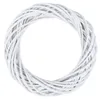 Weidenkranz Türkranz Deko Kranz Weiß 35 cm Kranzrohling aus Produktbild-Vorschau 8