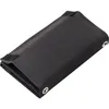A black solar power bank is shown on a white background. Produktbild-Vorschau