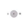 Three parts of a filter pump system are laid out on a white background. Produktbild-Vorschau