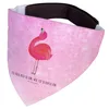 Mr. & Mrs. Panda Halstuch Flamingo Stolz - Aquarell Pink - Produktbild-Vorschau 2