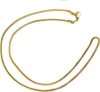 1 Edelstahl Halskette 45,5cm lang Kette, vergoldet Produktbild-Vorschau 3