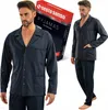 Sesto senso - Pyjama - Marineblau - lange Ärmel - 100 % Produktbild-Vorschau 9