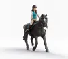 Schleich 42712 - Lisa e Storm - Club del cavallo Anteprima dell’immagine prodotto 2