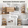 hausleben Bambus Badregal 3 Ebenen 25x16x65 cm – Produktbild-Vorschau 2