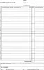 A blank form for recording training progress, with fields for dates, activities, and remarks. Anteprima dell’immagine prodotto