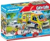 PLAYMOBIL Ambulanza con luci e suoni, City Action Les Anteprima dell’immagine prodotto 1