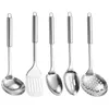 5Pcs Edelstahl Küchenutensilien Set Hitzebeständig Antihaft Produktbild-Vorschau 3