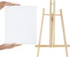 Belle Vous 4 Stk Kleine Staffelei Holz Tisch mit Leinwand Produktbild-Vorschau 3