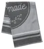 Panno da cucina in cotone HANDMADE grigio 50x70 cm 100% Anteprima dell’immagine prodotto 1