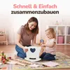 Kinderplay Holz-Puppenwiege GS2105 mit Bettwäsche – Produktbild-Vorschau 8
