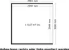 Gartenhaus Modell QB-Line 12,60 m² + 300 cm Anbau Produktbild-Vorschau 12