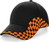 Beechfield , Berretto Grand Prix , Nero , Arancione , Anteprima dell’immagine prodotto 1