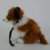 Langhaar Collie mit Blesse sitzend 35 cm Kuscheltier Hund Produktbild-Vorschau 2