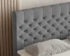Chesterfield Boxspringbett, Kontinentalbett aus Samt, Produktbild-Vorschau 4