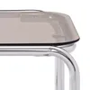 Couchtisch Retro 90cm Sicherheitsglas Braun und Produktbild-Vorschau 7