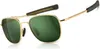 Lunettes de soleil polarisées style pilote avec temple à Voir les images du produit 1