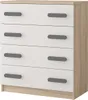 Kinderzimmer-Set Schrank Wandregal Kommode Schreibtisch Produktbild-Vorschau 3