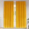 vidaXL Tende oscuranti, 2 pezzi, giallo senape, 140 x 225 Anteprima dell’immagine prodotto 2