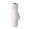 Vase Aurice Frauenkörper Weiß Porzellan Modern Matt Produktbild-Vorschau 4