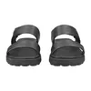GEOX Sandalette SPHERICA, Glattleder, Schwarz, Herren Produktbild-Vorschau 2