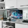 Küchenrückwand Spritzschutz Glas mit Motiv Galaktisches Produktbild-Vorschau 2