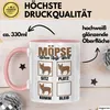Möpse Hören Aufs Wort Tasse Geschenk Möpse Besitzer Mama Produktbild-Vorschau 3