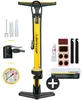 Dunlop Fahrradpumpe mit Manometer und Fahrrad Reparaturset Produktbild-Vorschau 1