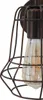 o Ferretti kinkiet industrialny E27 33x15x27,5 cm ciemny Podgląd zdjęcia produktu 4