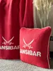 Sansibar Jacquard Kissenhülle "Doubleface", 50x50 cm, rot Produktbild-Vorschau 2