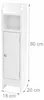 Armoire de salle de bain Relaxdays, 5 compartiments, H x l Voir les images du produit 4