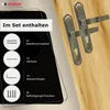 A product image showing door handles and included accessories with descriptive text. Produktbild-Vorschau