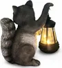 Waschbär Solarleuchte mit LED Laterne Solarlampe Produktbild-Vorschau 7