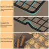 Abkühlgitter Set Edelstahl Rechteckig 40,2cm*25cm, Schwarz Produktbild-Vorschau 4