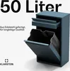 Klarstein Single-Compartment Mülleimer 50L - Edelstahl Produktbild-Vorschau 2