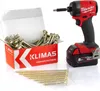 A cordless impact driver and a box of screws are displayed on a white background. Podgląd zdjęcia produktu