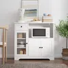 BEALIFE Opbouwkast 90x40x82 cm met kinderslot | Witte kast Productafbeelding-voorbeeld 6