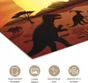 MuchoWow® Poster Dino - Sonne - Natur - Zeichnung - Kinder Produktbild-Vorschau 2
