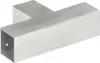 Connettore per pali 4 pz. Forma a T Metallo zincato 71 x 71 Anteprima dell’immagine prodotto 5
