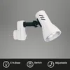 Briloner  Steckerspot weiß Strahler Spot Steckerlampe Produktbild-Vorschau 3