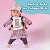 BABY born Glam Outfit mit pinkem Pailletten-Rock und Jacke, Produktbild-Vorschau 3