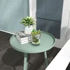 Outsunny Beistelltisch Garten, wetterfester Gartentisch mit Produktbild-Vorschau 8